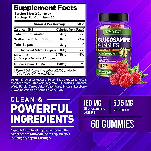 Glucosamine Gummies with Vitamin E Advanced Joint Support Gummy