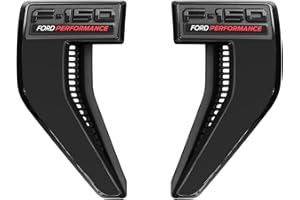 Blue Oval Industries OEM M-1447-FPVENT Gloss Black Fender Vents Pair for 2021-2026 Ford F-150