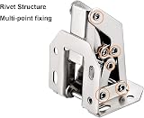 Qrity 2 Pack Concealed Cupboard Door Hinges 28mm Cup 90 Degree Soft Close view 5