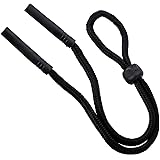 Birch Black Sports Safety Glasses Sunglasses Holder Eyeglasses Neck Cord String Retainer Strap