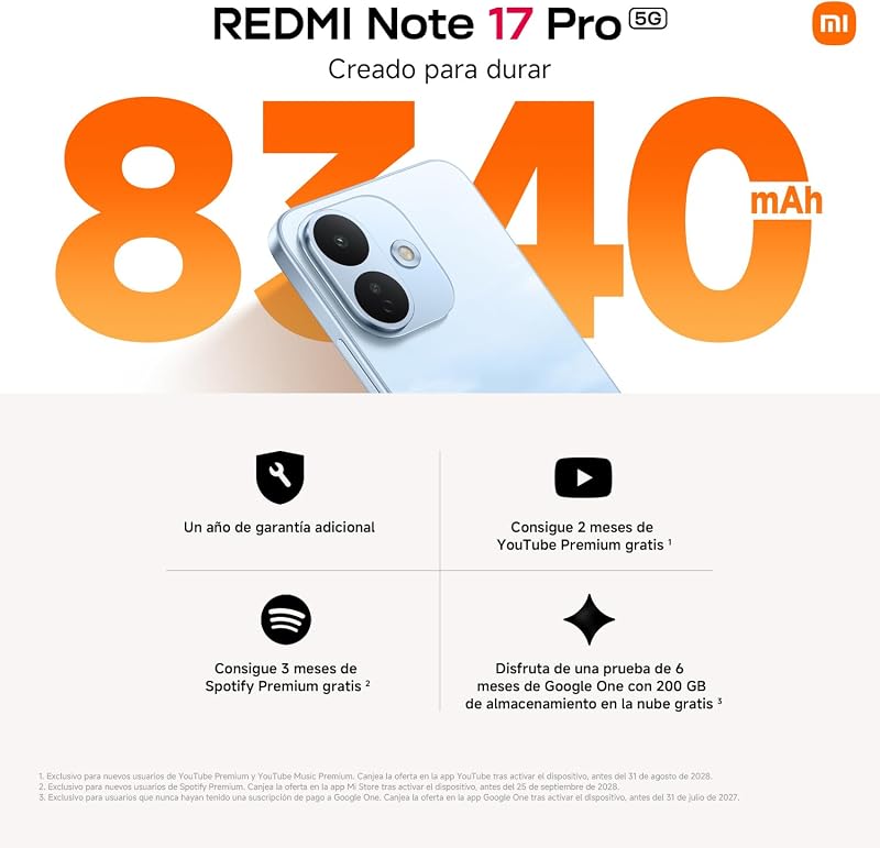 REDMI Note 17 Pro 5G, Smartphone 8+512GB, Roxo, bateria 8340mAh