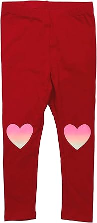 red infant leggings