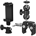 SMALLRIG Camera Mount Kit, Ball Head Magic Arm With Clamp, Super Clamp With Non-Slip Threads for GoPro, Webcam, Camera, Phone, Monitor and Light