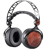 Monolith M560 Over Ear Planar Magnetic Headphones - Black/Wood With 56mm Driver, Open or Closed Back Design, Comfort Ear Pads For Studio/Professional