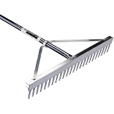 Landscape Rake, 48 Tine, 24 in Blade Size