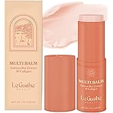 Le Gushe All-in-One Face Balm Stick - Under Eye Brightener, Anti-Aging Under Eye Balm Stick with Salmon Roe Extract &amp; Collagen - For Fine Lines &amp; Wrinkles - Use on Face, Forehead, Neck