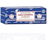 Satya Sai Baba Nag Champa Agarbatti, 250gms Hand Rolled Fine Quality Incense Sticks for Purification, Relaxation, Positivity, Yoga, Meditation