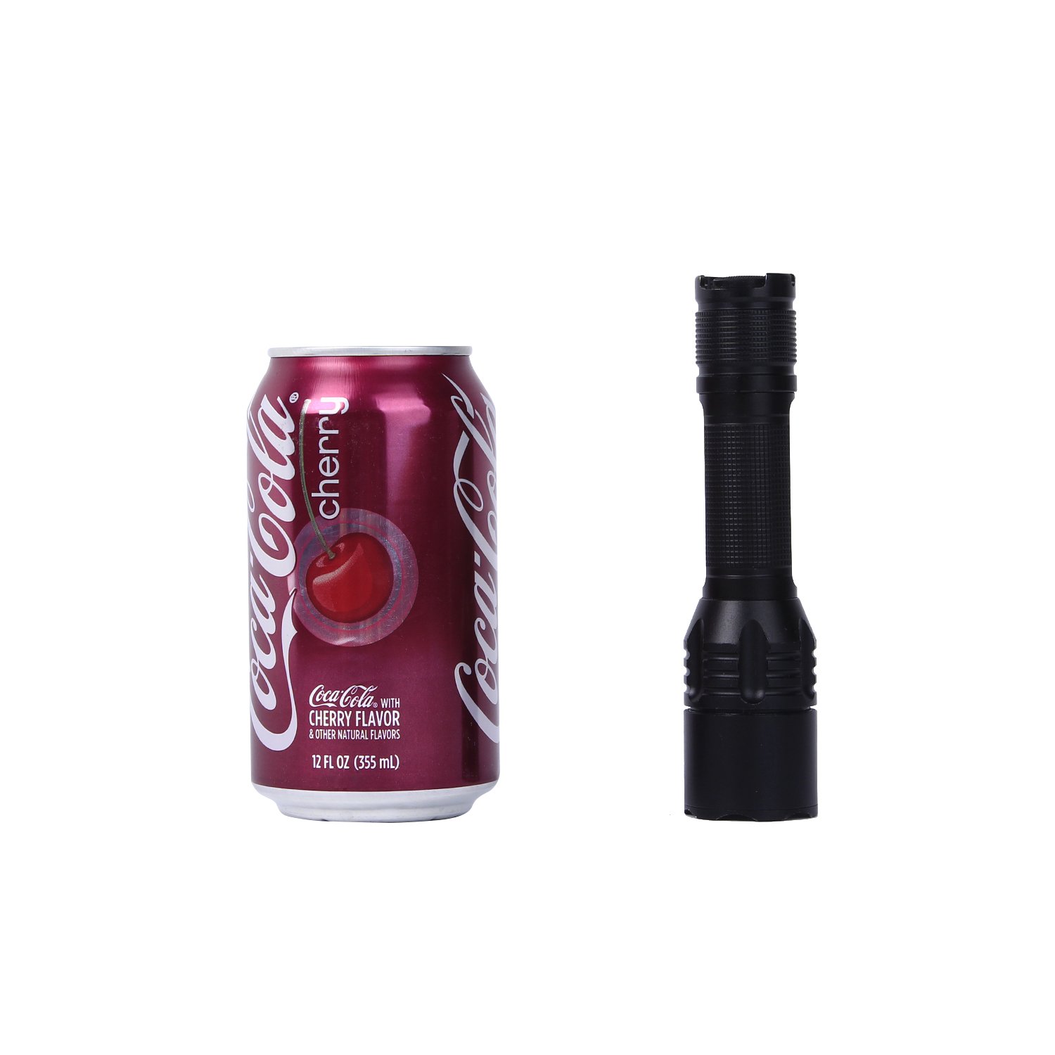 YETO Three-modes CREE XML-2 8W LED Self-defense Bezel Handheld Flashlight Torch