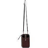 The Sak N/S Smartphone Crossbody - Women's Cellphone Bag & Wallet For Everyday - Leather Convertible Wristlet With Zipper