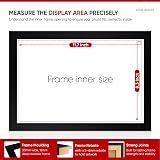 Alison Kingsgate Modern A4 Black Picture Frame Engineered Wood view 3