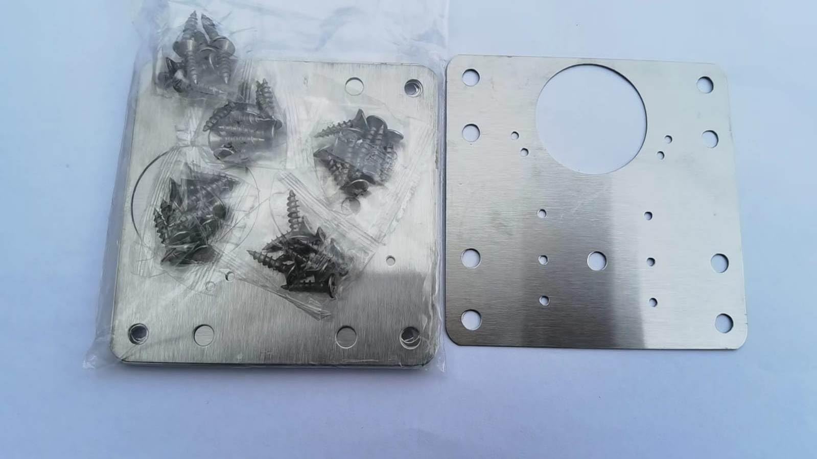 10 Pack Cabinet Hinge Repair Plate,Kitchen Cupboard Hinge Repair Kit Cupboard Door,Kitchen Door Hinge Repair Plates Kit,Wardrobe Hinge Repair Plate Hinge Mounting Plates