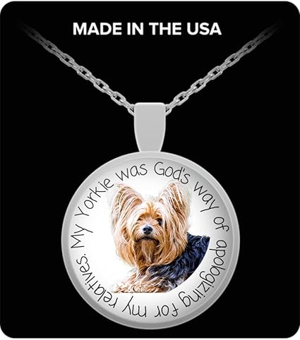 yorkshire terrier necklace