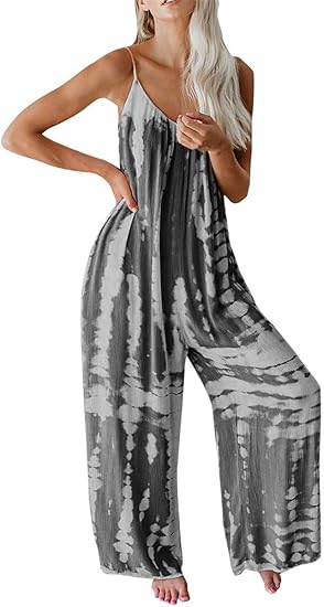 tie dye jumpsuit amazon