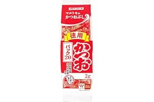 Marutomo Economical Dried Shaved Bonito Flakes Pack, 2g (0.07oz) X 20 Count