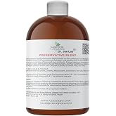 Dr Joe Lab Cosmetic Preservative Blend Dehydroacetic Acid &amp; Benzyl Alcohol - DIY Skin Care Lotion Making Cream Makeup Remover Oil-In-Water Butter Moisturizer Wash Conditioner Gels Formulas (4 oz)