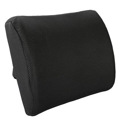 Amazon Com Black Back Pillow Rebound Memory Foam Pillow Car Chair