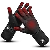 day wolf Heated Glove Liners Electric Gloves for Men Women Rechargeable Battery Hand Warmer for Biking Riding Cycling Hunting