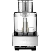 Cuisinart Food Processor, 14-Cup Vegetable Food Chopper for Mincing, Dicing, Shredding, Puree &amp; Kneading Dough, 720-Watt Motor, Stainless Steel, DFP-14BCNY