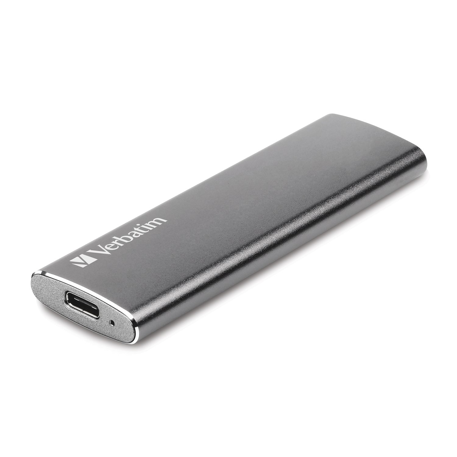 Verbatim Vx500 SSD - 120 GB - Space grey - 29 g - External SSD - USB 3.0 SSD - Lightweight SSD External - for Windows & Mac OS X - Portable Drive - USB-C - High-speed Flash-drive