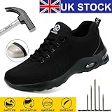 BARGAINS-GALORE Safety Trainers Steel Toe Cap Work Shoes UK 10 Men Women view 7