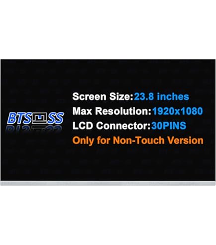 23.8" FHD LED LCD Screen Display For Acer Aspire C24-860 All-in-one (non-touch - Foto 10