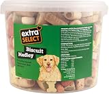 Extra Select Biscuit Medley Dog Treats in 3ltr Bucket - ~560 biscuits view 1