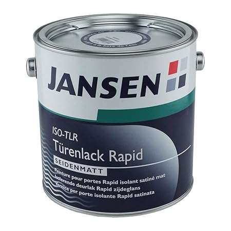 Jansen Türenlack ISO-TLR Rapid weiß 2, 5 Liter seidenmatt