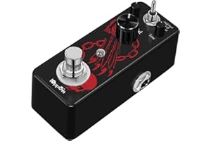 IOppWin HOLY WAR Heavy Metal Distortion Pedal - 3 Mode (Lo/Hi Boost) True Bypass, Mini Metal Casing, Guitar Effects Pedal
