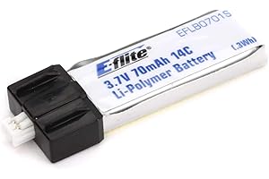 E-flite 70mAh 1S 3.7V 14C LiPo Battery