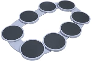 Lazy Susan Turntable, 360° Rotating Lazy Susan Organizer, Non Skid Rack, Reusable Portable Rotating Food Organizer Tray for D