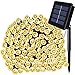 Solarmks Solar String Lights Outdoor Waterproof 72 ft 200 LED Fairy String Lights, Ambiance Lighting for Garden, Patio and Holiday Decorations (Warm White)