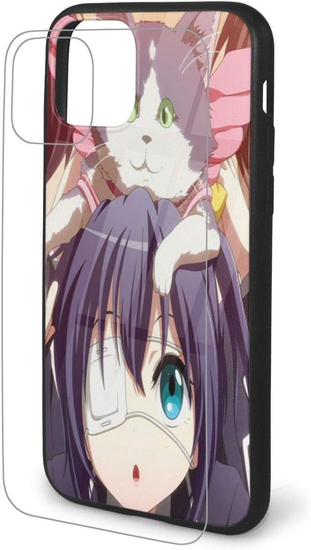 中二病でも恋がしたい富樫 夢葉スマートフォンケース携帯保護ガラスカバーサポートfor Iphone 11 Pro Apple Pro Max は携帯リンゴ電話の画面が割れるのを防ぐために軽薄男女大人 に3d多機能であるなサポートと保護カバーのアクセサリーをし Amazon