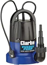 Clarke PSP105 Puddle Pump with Auto Sensor 250W Submersible view 1