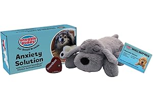 Snuggle Puppy Original Dog Toy for Small Breeds - Heartbeat Puppy for Dogs - Pet Anxiety Relief and Calming Aid - Comfort Dog Toys for Behavioral Training.