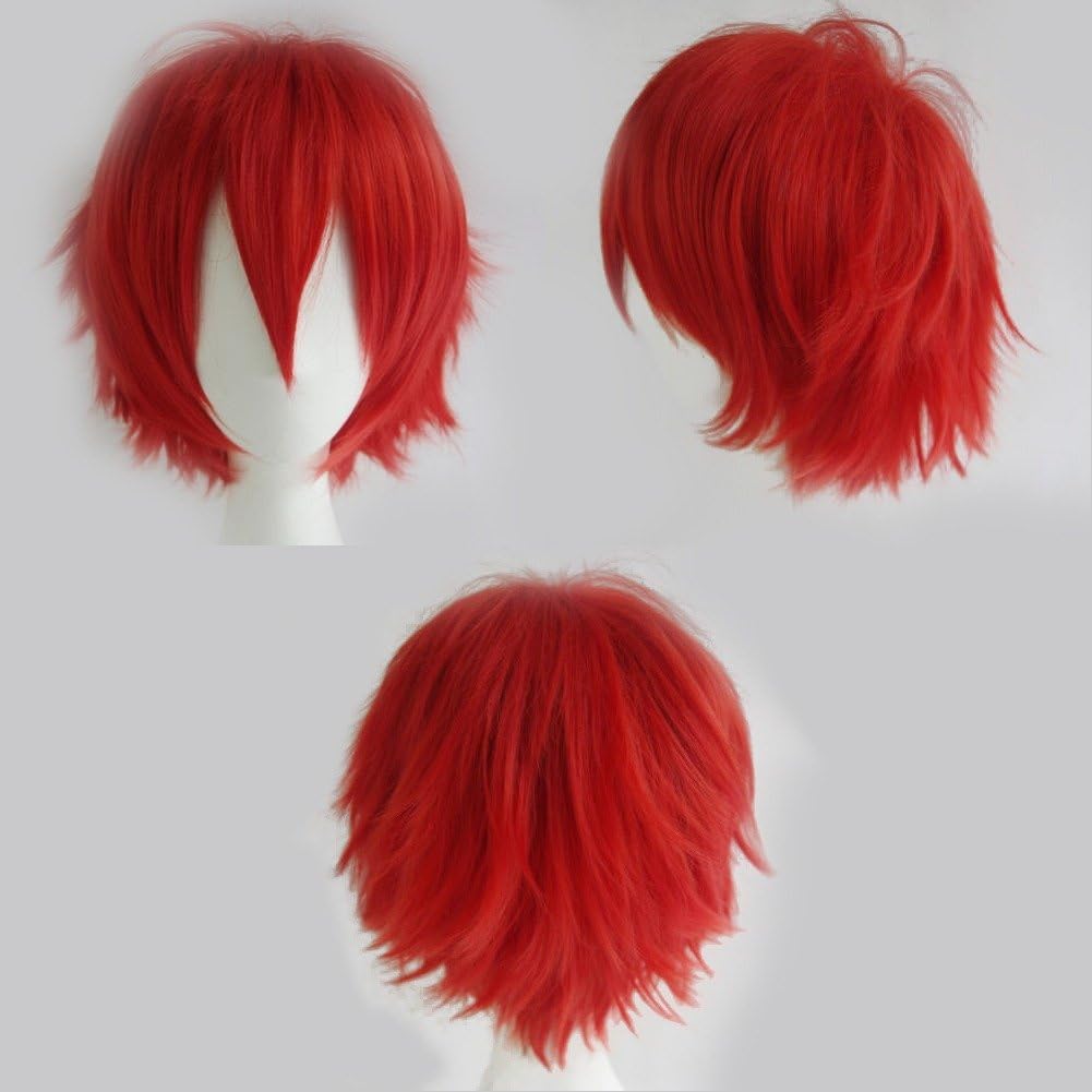 mens red wig,OFF