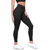 ODODOS Tummy Control Compression Leggings for Women, 25" / 28" High Waist Workout Running Yoga Pants