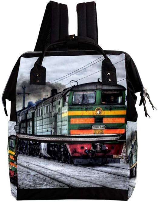 The Train Backpack Large Capacity MultiPocket Shoulder Bag Travel