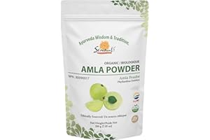 Sewanti Organic Amla fruit Powder, NPN 80090917, 200 gram