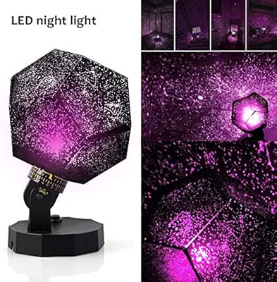 Sunnec Lámpara de proyección de luz nocturna con diseño de ...