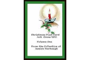 Christmas Post Card Art Circa 1910