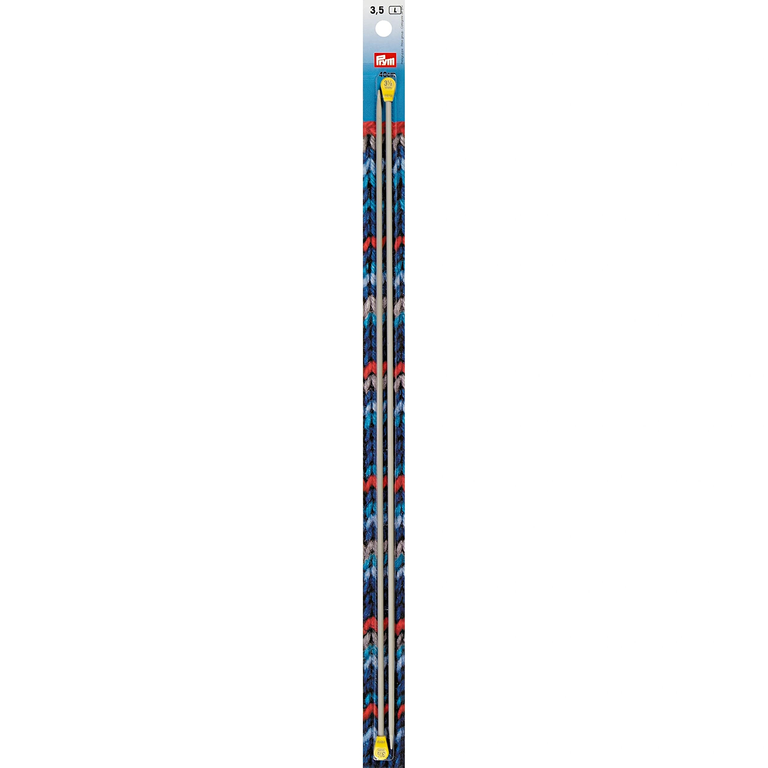 Prym Knitting Needle, Pearl Grey, 40cm