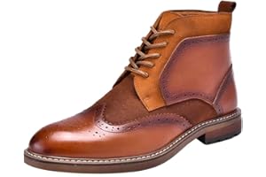 Arkbird Chelsea Ankle Boots for Men Genuine Leather Oxford Casual and Formal Dress Boot