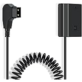 Kimaru D-TAP to NP-FZ100 Dummy Battery Cable for Sony A6600, A6700, FX3, FX30, ZV-E1, A7III, A7IV, A7SIII, A7RIII, A7RIV, A7R