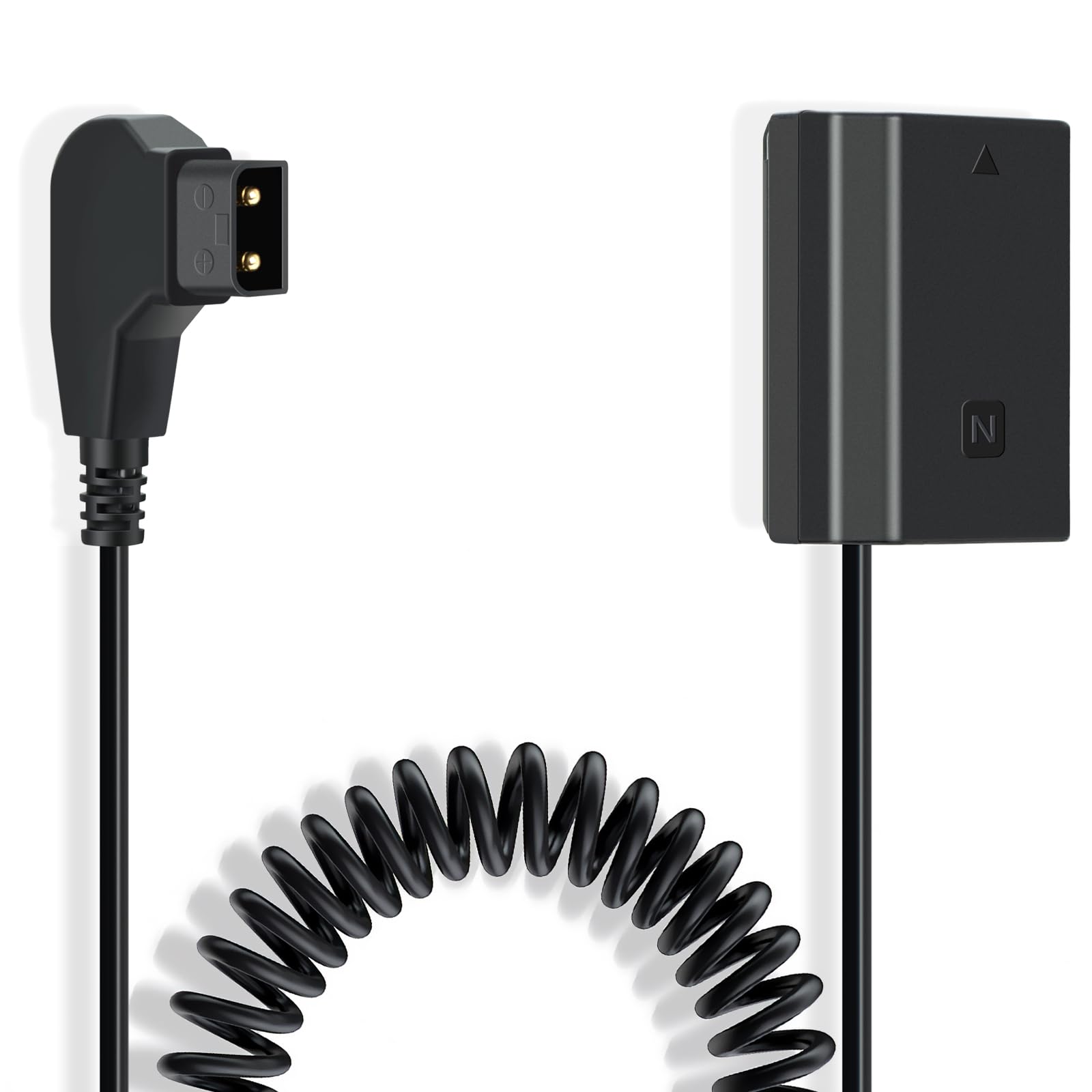 Photo 1 of Kimaru D-TAP to NP-FZ100 Dummy Battery Power Cable for Sony A6600, A6700, FX3, FX30, ZV-E1, A7III, A7IV, A7SIII, A7RIII, A7RIV, A7RV, A7C, A7CII, A7CR, A1, A9, A9II Cameras.