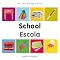 Livro My First Bilingual Book–School (English–Portuguese)