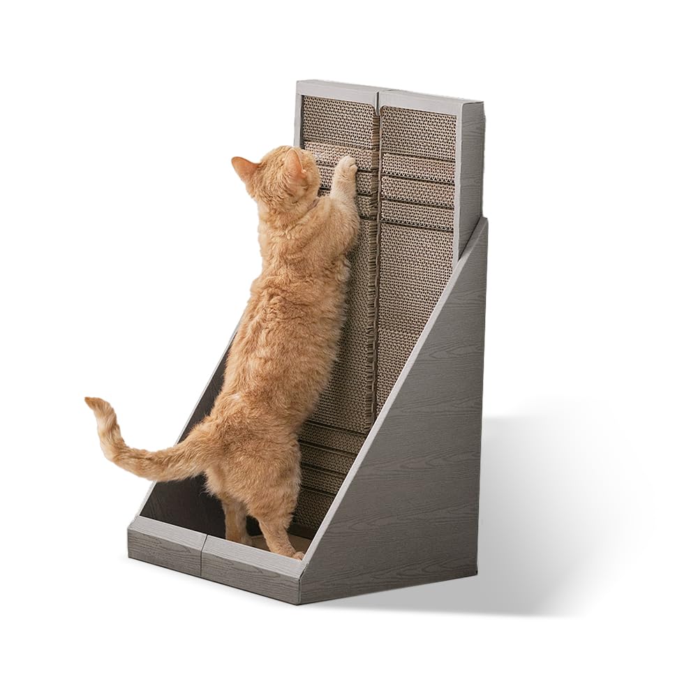 アイリスオーヤマ 爪とぎ マタタビ配合 猫 やすり付き P-YT650 ブラウン商品画像