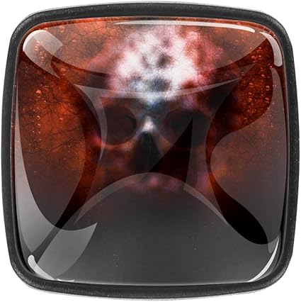 Home Office Küche Kleiderschrank Schwarz Rot Schädel Dunkel Cool