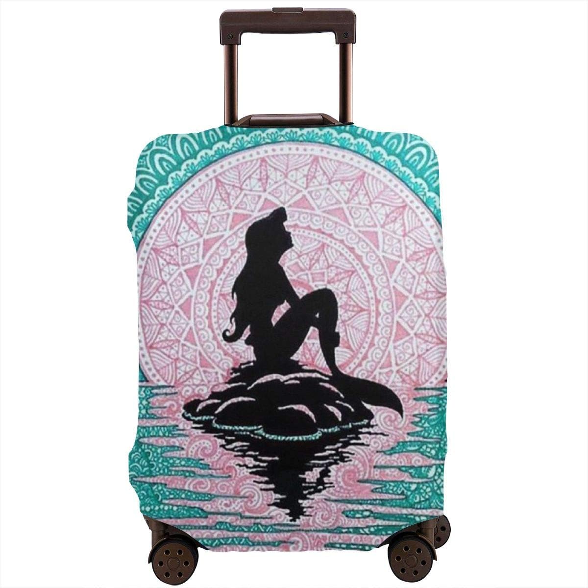 mermaid suitcase cover
