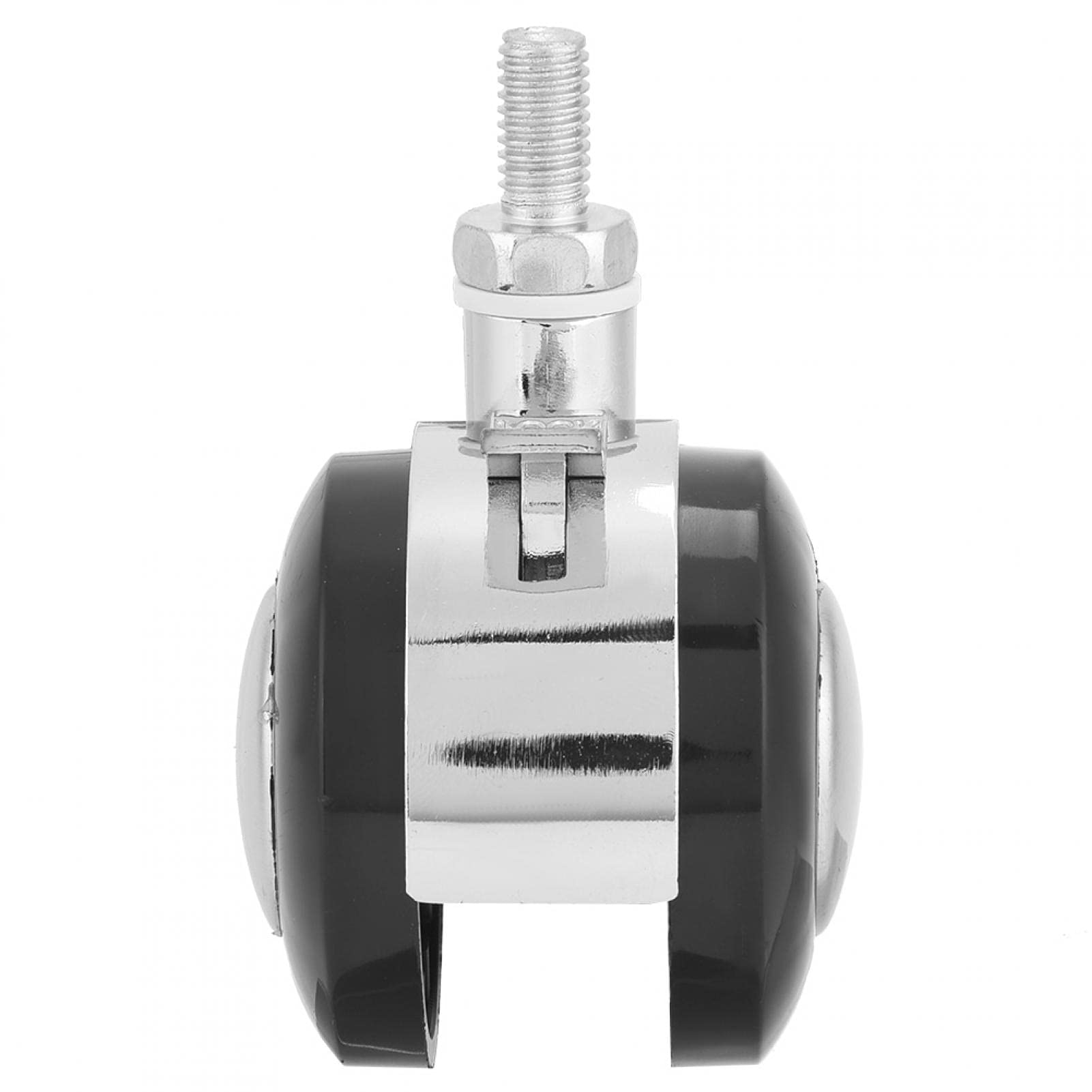 4pcs 2inch Swivel Castor 360 Rotation Caster Wheels Heavy Duty Zinc Alloy Swivel Castor for Furniture,Electrical Appliances, Office,Maximum load 30 kg