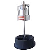 Lonshenno Portable Bubble Wheel Balancer Heavy Duty Tire Balancer with Bubble Level Balancing Wheels for Cars Trucks Black, l